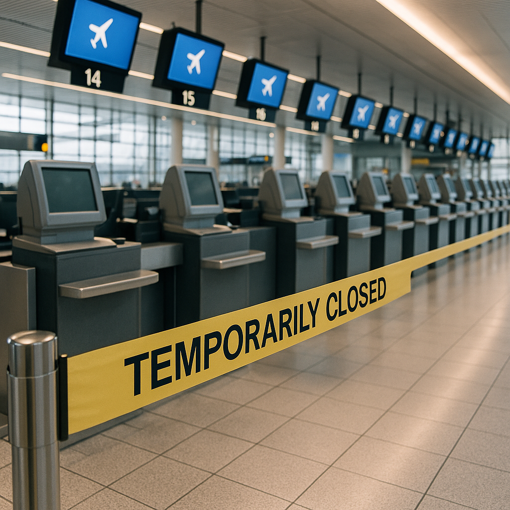 Aan de grond door je leverancier: lessen uit de EU check-in-storing
