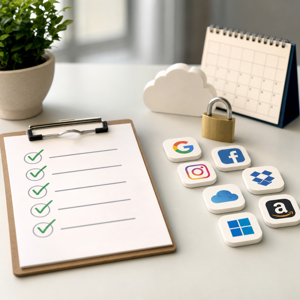 Een simpele kwartaalcheck voor al je online accounts